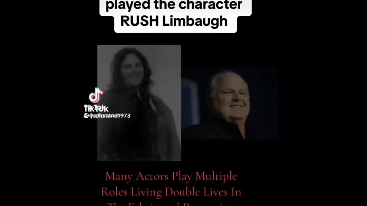 Rush Limbaugh is Jim Morrison