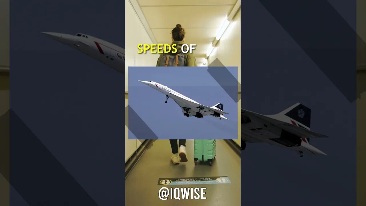 The Concorde: Flying at Mind-Boggling Speeds! #shorts #education #planes