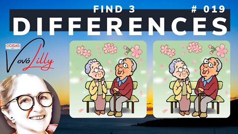 FIND THE THREE DIFFERENCES | # 019 | EXERCISE YOUR MEMORY