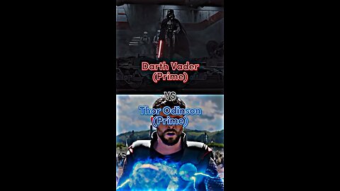 Darth Vader vs Thor Odinson