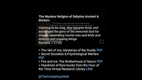 Documentary: Mysterious Religion of Babylon
