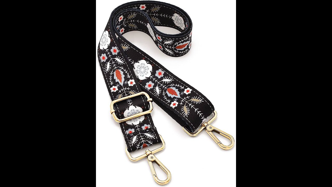 Purse Strap Replacement Crossbody Handbag Stripe Wide Adjustable