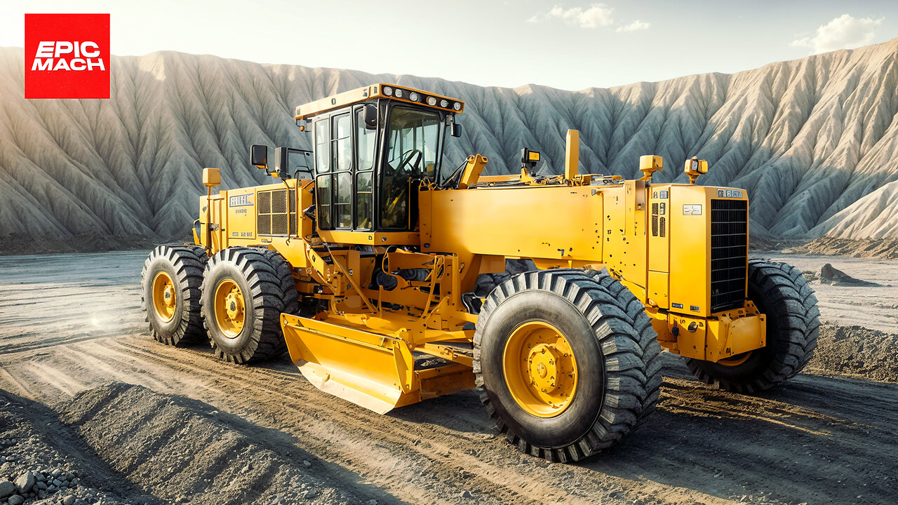 Largest Motor Graders Ever Used - Heavy Duty Machines