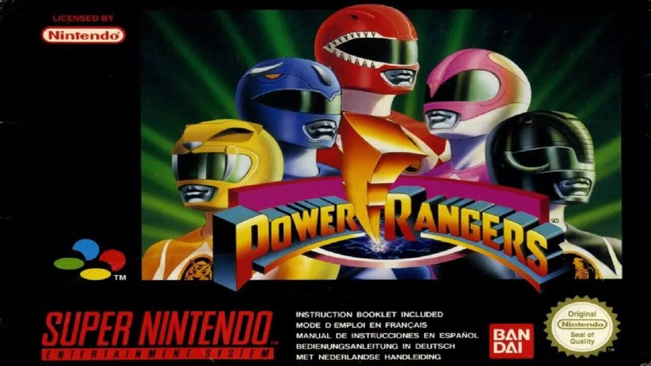 Mighty Morphin Power Rangers - SNES (Area 01)