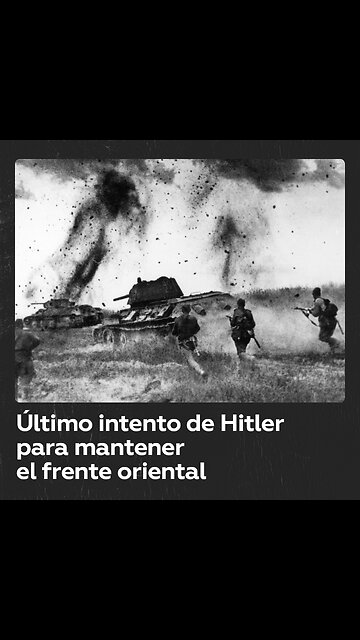 Imágenes de la mayor batalla de tanques de la historia