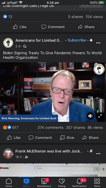 Biden : WHO pandemic