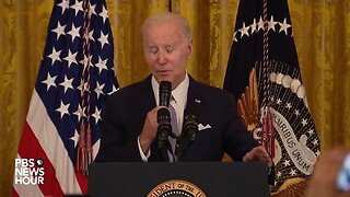 Biden's Most Cringe Brain Freeze Yet