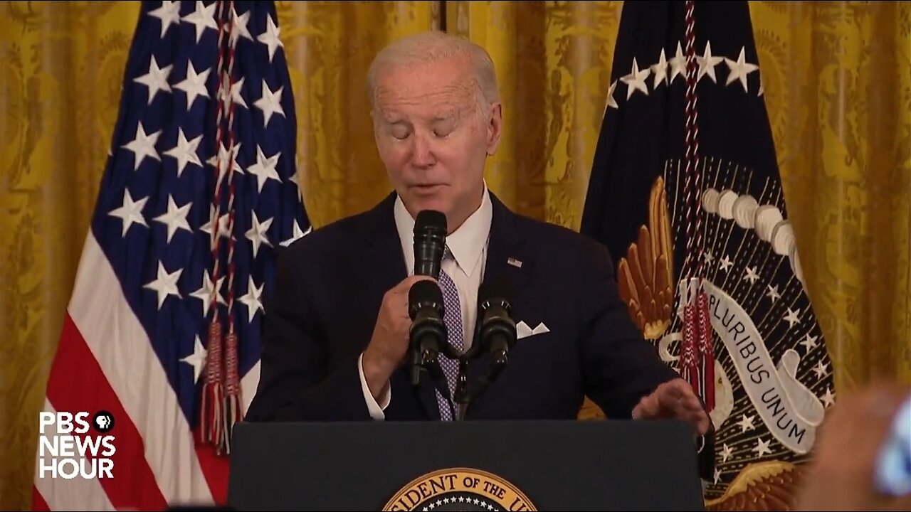 Biden's Most Cringe Brain Freeze Yet