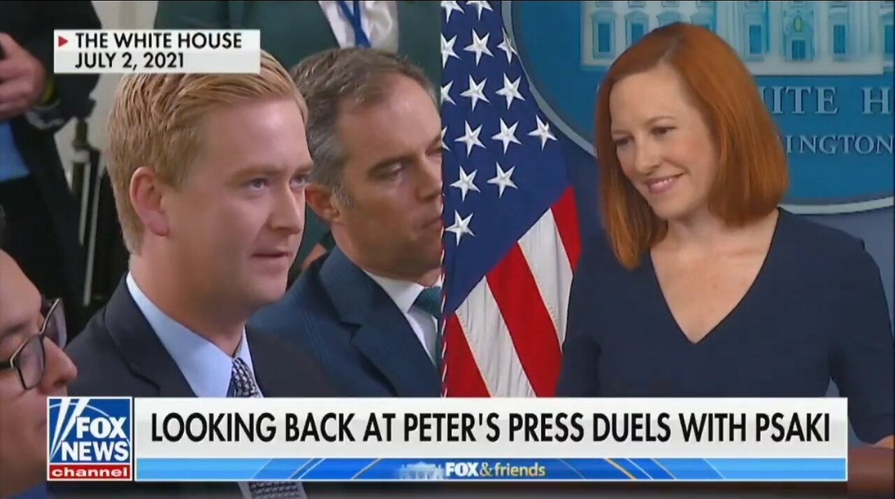 Greatest Hits of Peter Doocy vs Jen Psaki