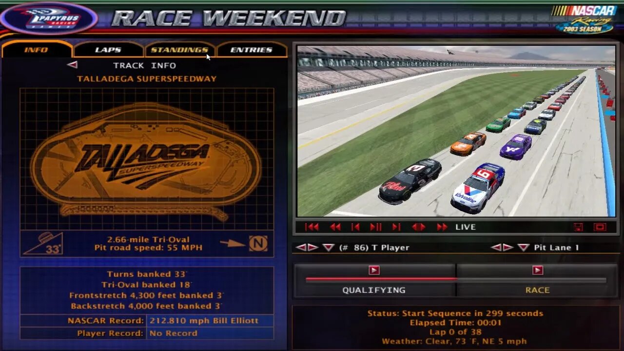 Nr 2003 Full Race Talladega Ai