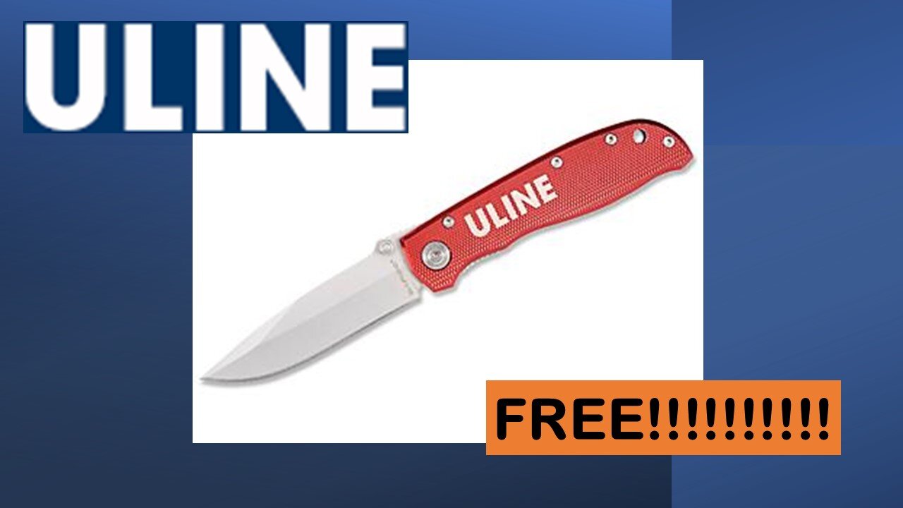 FREE BE ULINE KNIFE