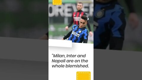 Costacurta brands Milan, Inter and Napoli as 'defective' and talks about European battles #shorts