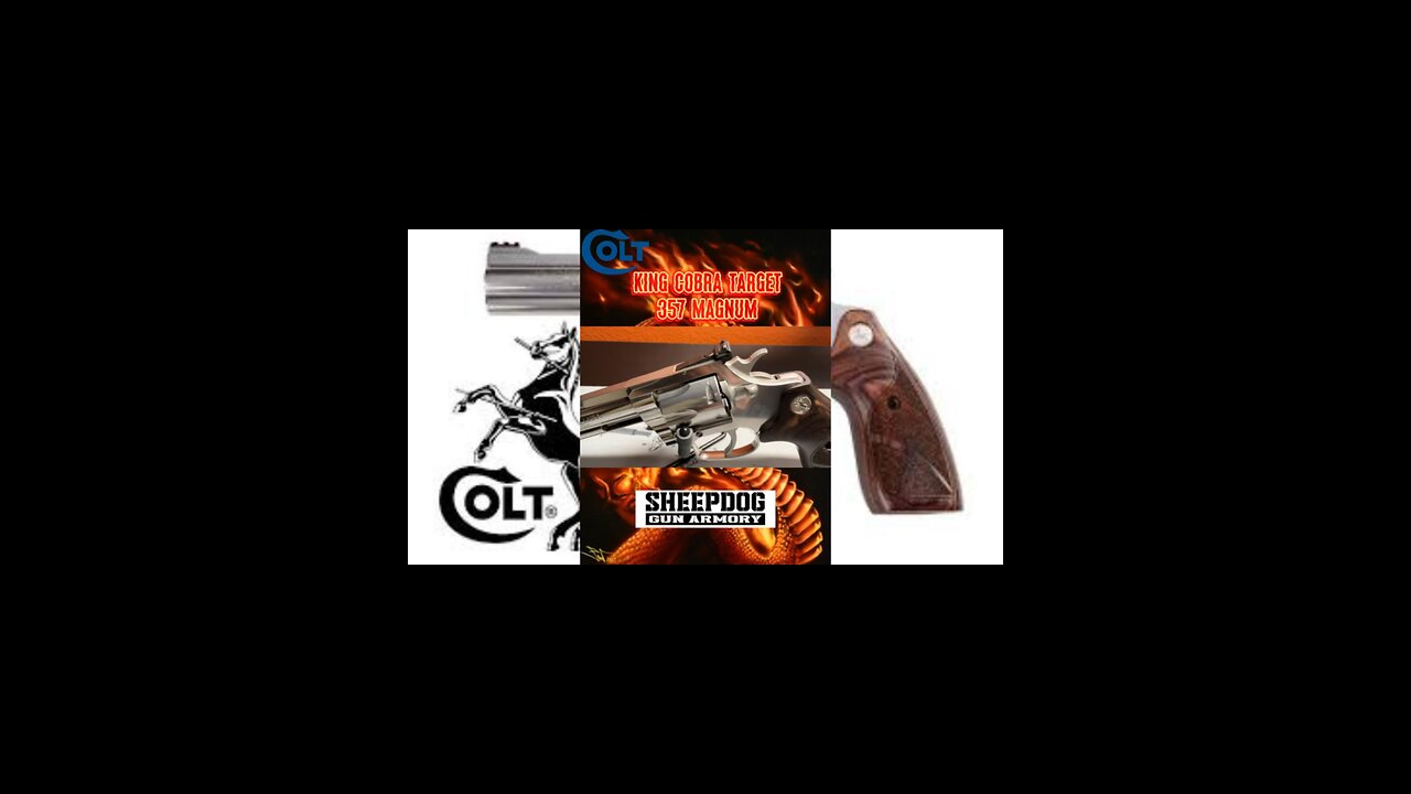 Colt “King Cobra Target” 357 Magnum 4.25” barrel (Silver Color) 6 rd capacity