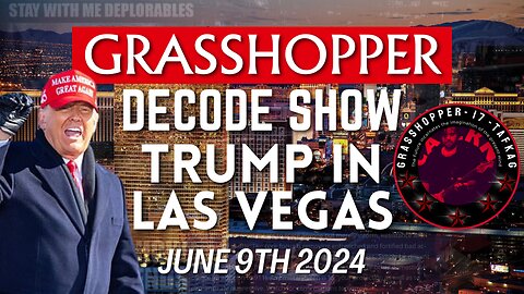 Grasshopper Live Decode Show - President Trump Rally Las Vegas