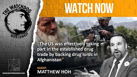 War is a Racket with Lowkey: Ex-State Dept. Official Matthew Hoh Speaks Out