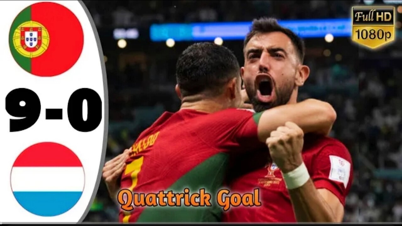 portugal vs Luxembourg 9-0 Highlights & All Goals° Hasil Kualifikasi Euro 2024 Tadi Malam