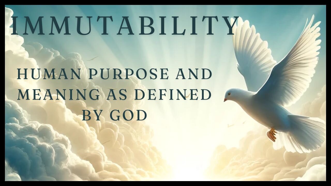 Human Purpose and Meaning As Defined By God