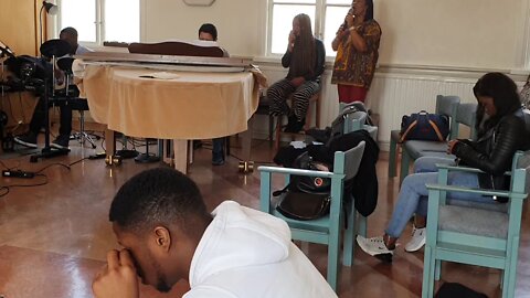 Worship time at TCI Church