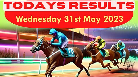 Horse Race Result: May 31, 2023. Exciting race update!🏆🐎📆Stay tuned for the thrilling outcome! 🏁