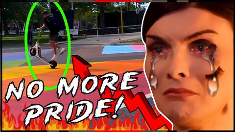 People are FED UP With GAY Street Murals! Pride is OVER!