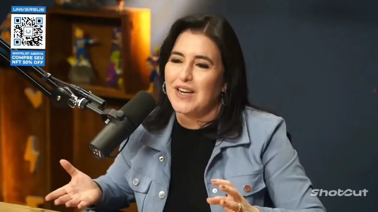 Argumentos de BOLSONARO não vale Simone Tebet fala sobre a CPI da pandemia no podcast Flow EM 4K