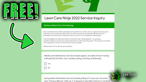 FREE! ► Get Organized This Spring with Our 2022 Service Inquiry Survey