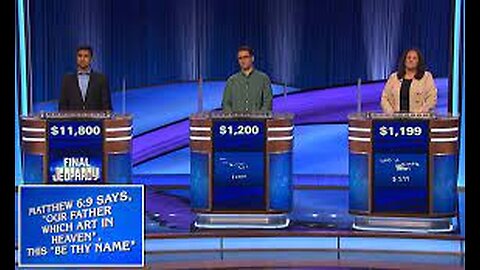 The Bible Stumps Jeopardy