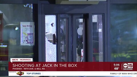 Shooting under investigation at Phoenix Jack-in-the-Box