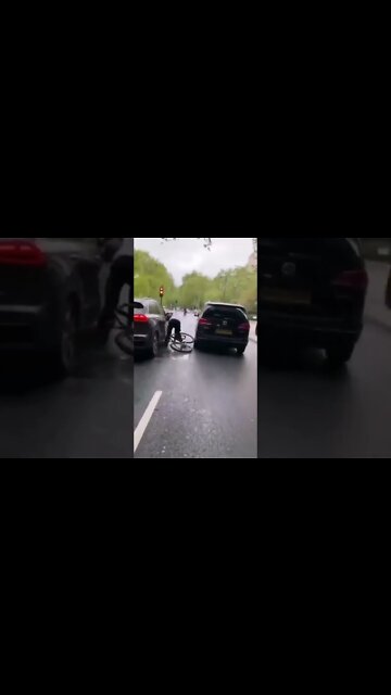 Don't Drive Over Cyclists #shorts #roadrage #dashcams #bike