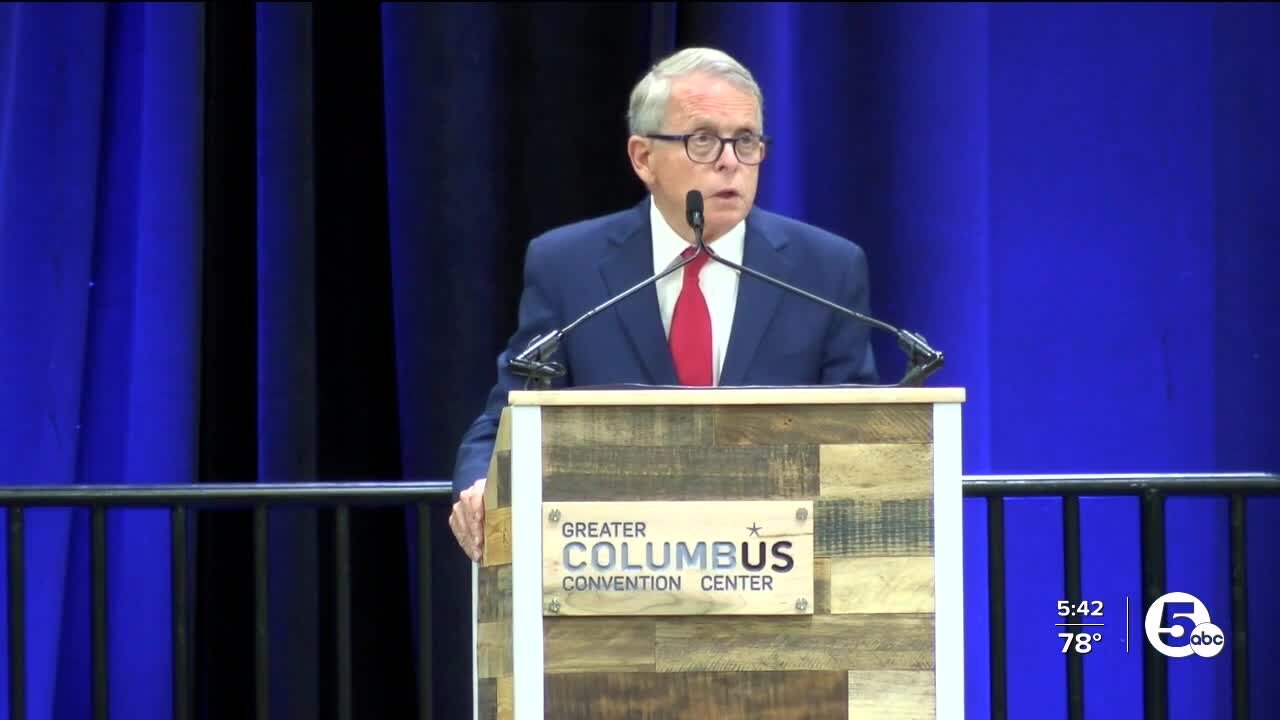 Gov. Mike DeWine addresses arming teachers during school safety event