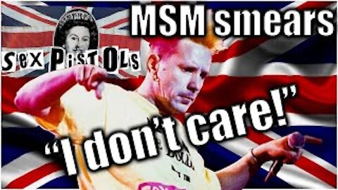 Patriotic Johnny rotten TRIGGERS the media