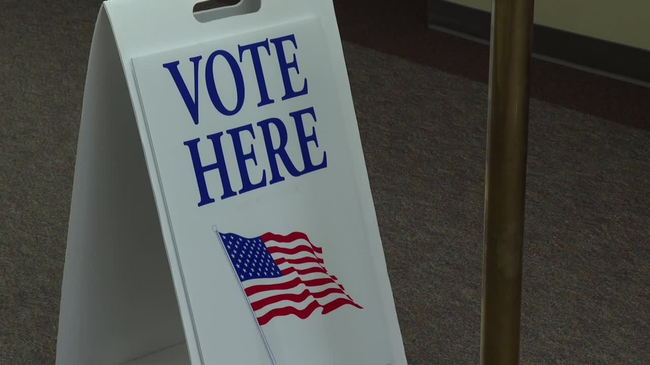 Local election office highlighting the importance of voting during midterms