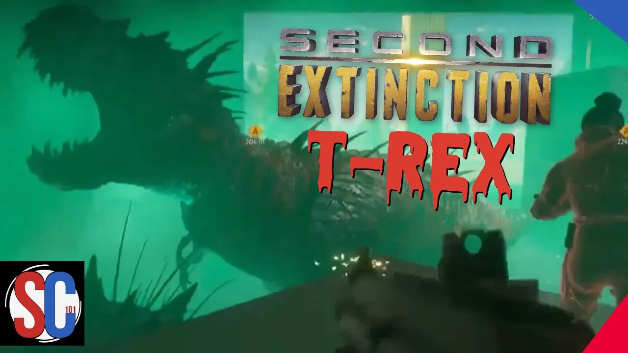 That Is A Big Boy!! (Second Extinction) T-Rex