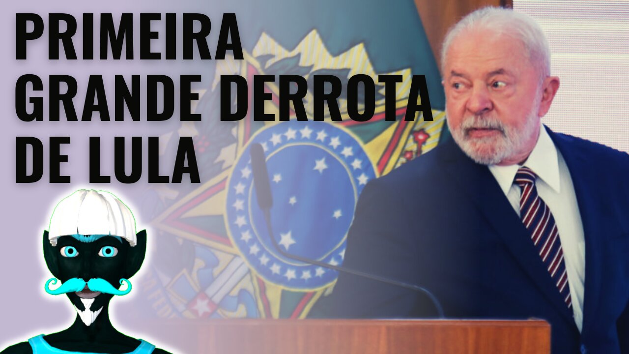 PRIMEIRA GRANDE DERROTA DE LULA COM O MARCO DO SANEAMENTO BÁSICO