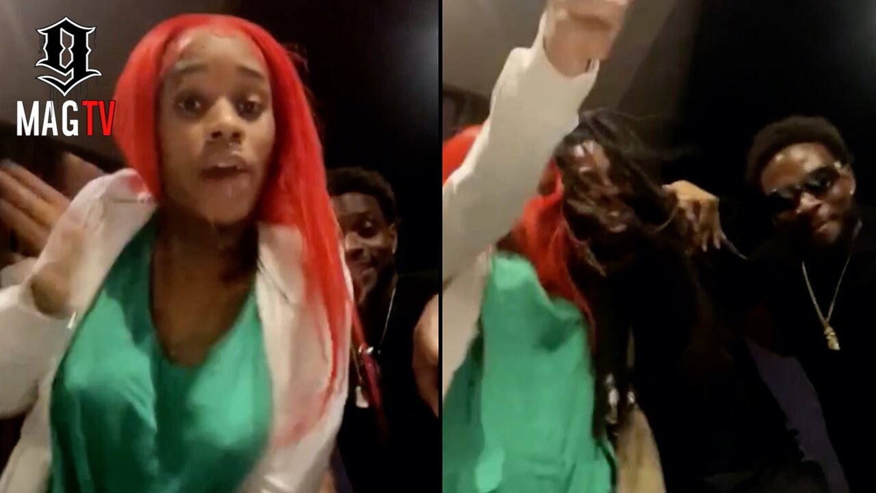 Sexyy Red Previews New "Buss Yo Head" Song In The Studio! 🤯