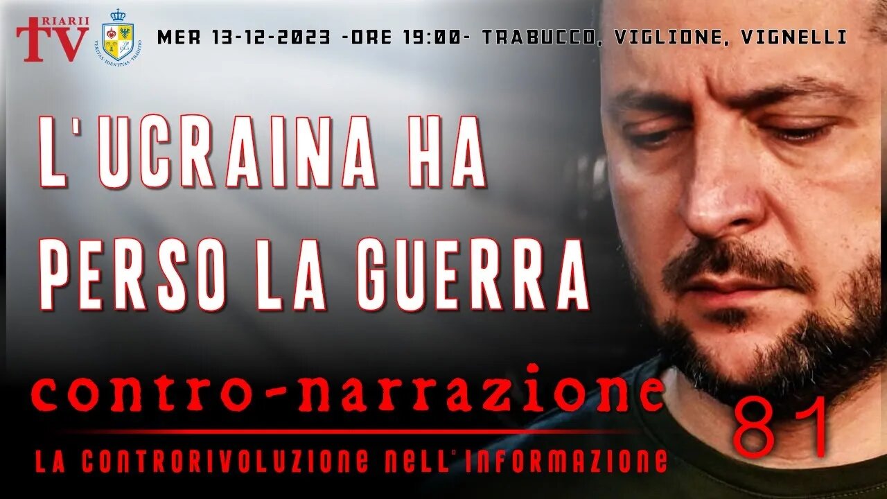 CONTRO-NARRAZIONE NR.81 - LA CONTRORIVOLUZIONE NELL’INFORMAZIONE. TRABUCCO, VIGLIONE, VIGNELLI