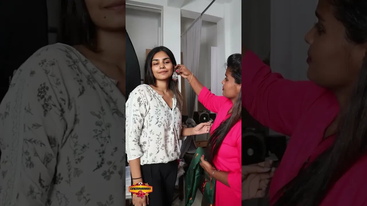 Behind The Scene Videos of MUA Bagya | Bridal Portfolio Shoot | Cinemakaaran24 | Malik |