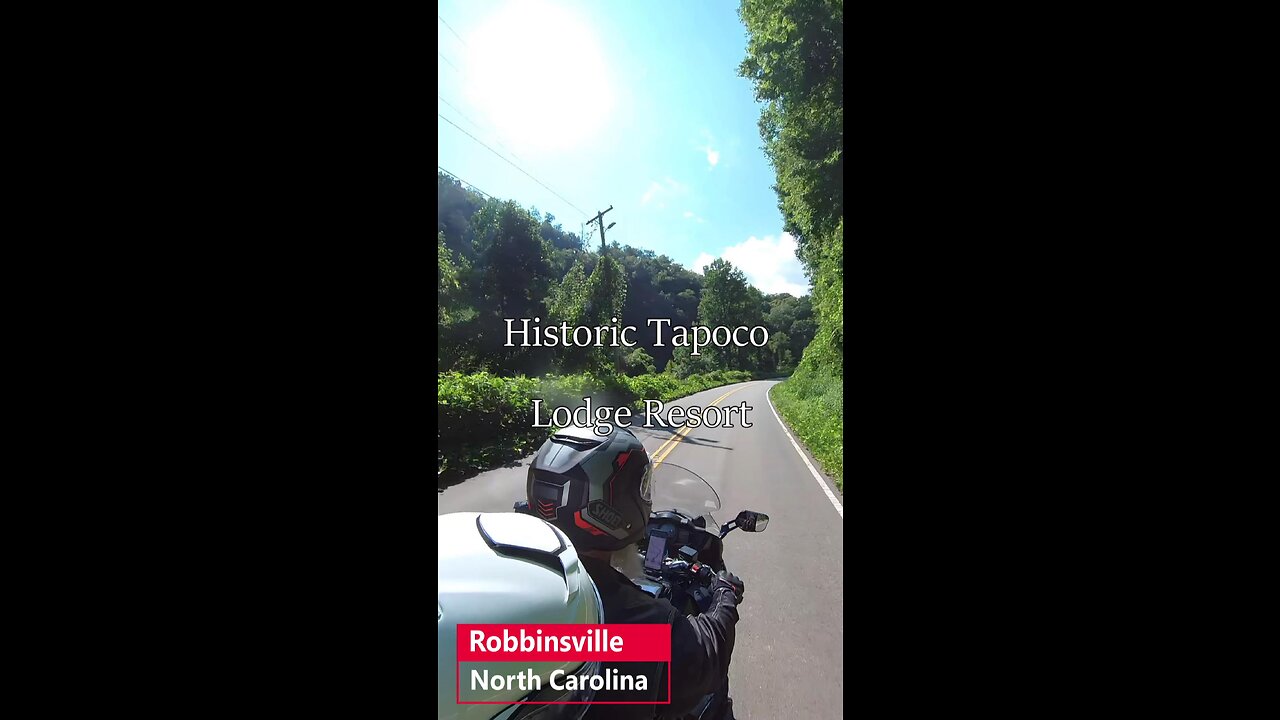 Historic Tapoco Lodge Resort Motorcycle Ride