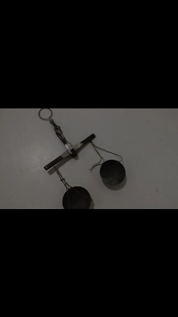 Peça rara para pesar Ouro Balança Ourives #Nordeste