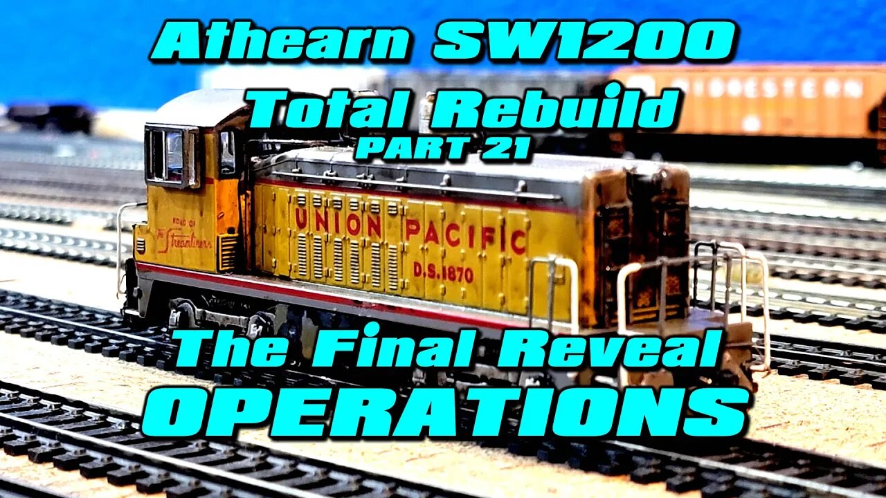 Athearn SW1200 21 FINAL REVEAL