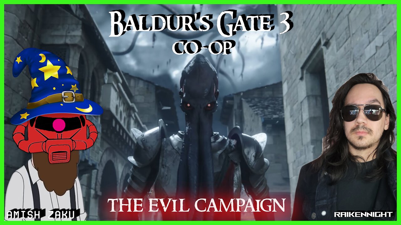 Choosing the path of darkness in Baldurs Gate 3 featuring Amish Zaku!!