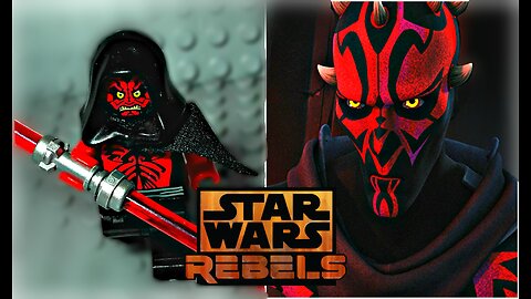 LEGO Star Wars Rebels - Darth Maul Minifigure Review (2016)