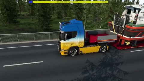 Веземо маленький човник. SCANIA R. Euro Truck Simulator 2