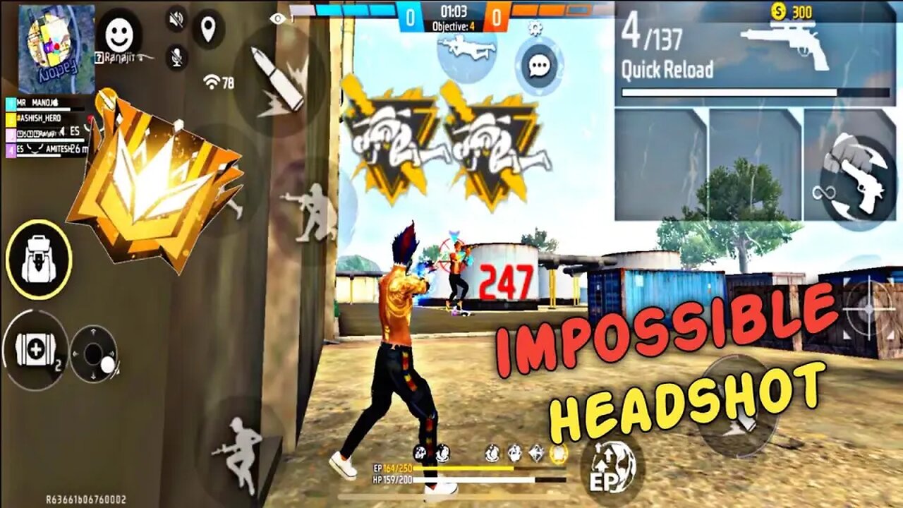 Free fire 🔥 mix Solo Game play