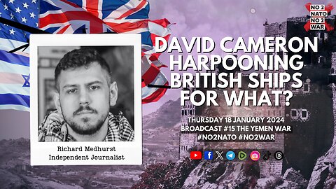 David Cameron harpooning British ships for what?