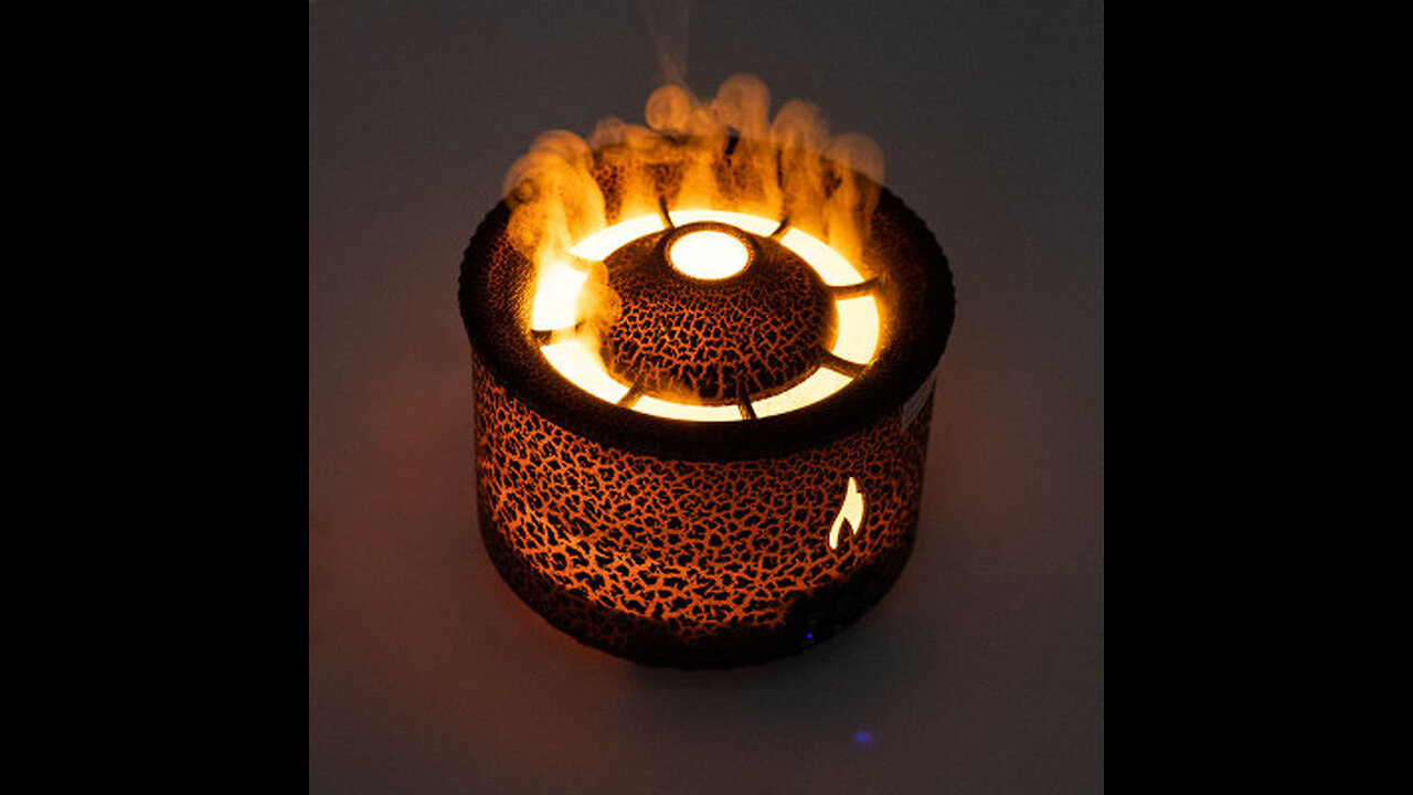 Black Scent Diffuser Volcano