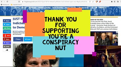 PEOPLE WANT THEIR MONEY BACK, ANY POLITICIAN WHO TOOK FTX MONEY ILLEGALLY SHOULD BE FIRED