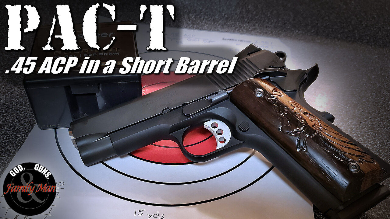 PAC-T testing .45 ACP Short Barrel Pistols and Short Barrel Bullets