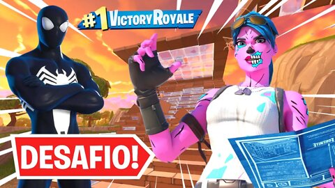 DESAFIO NÃO VALE CONSTRUIR NO FORTNITE !!!