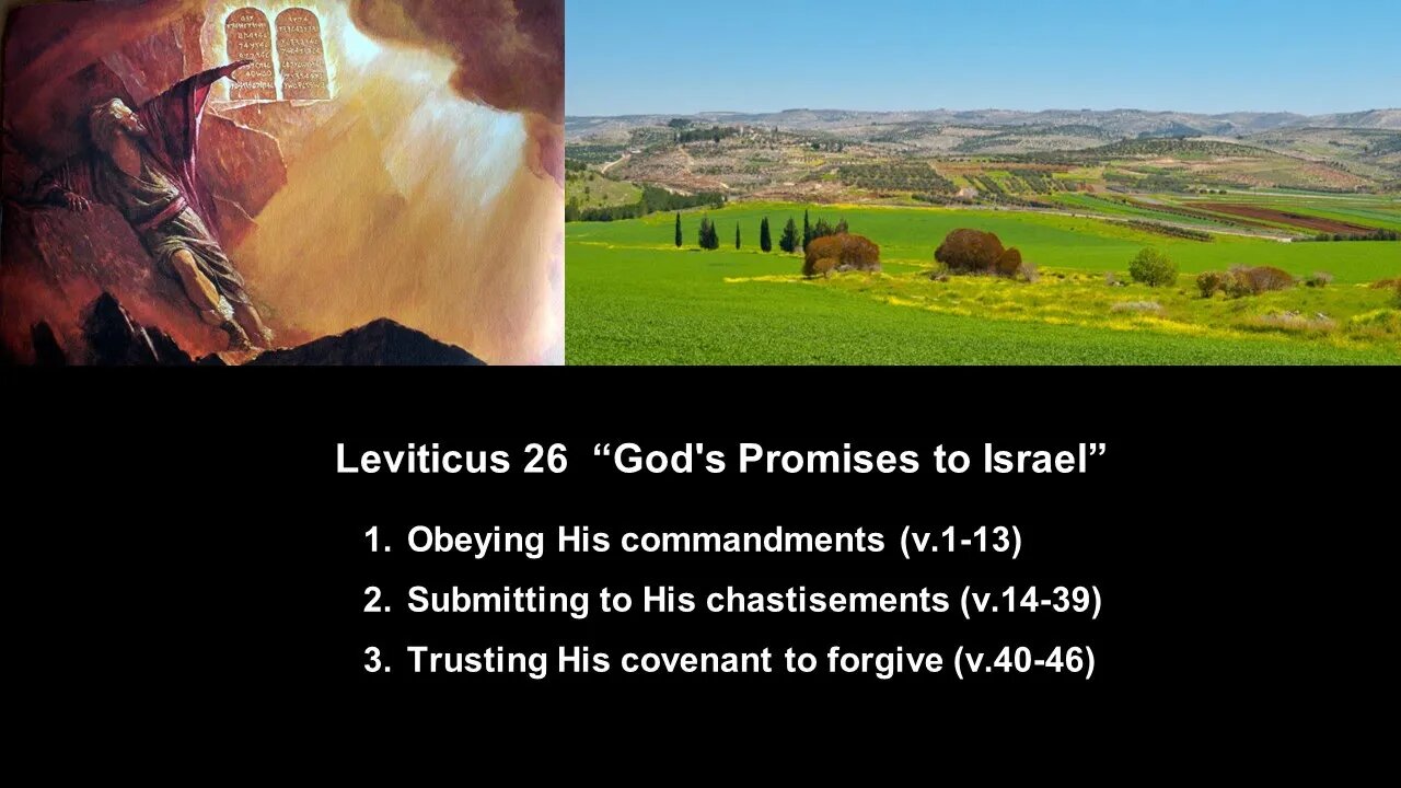 Leviticus 26 “God's Promises to Israel” - Calvary Chapel Fergus Falls